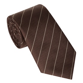 Canali Diagonal Stripe Tie in navy green, 100% silk with tonal diagonal pinstripes and pointed tip, rolled display