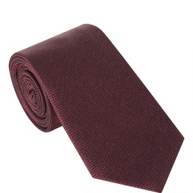 Square Texture Silk Tie