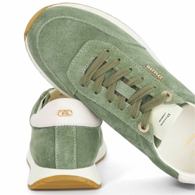 Ettah Suede Lace-Up Trainers