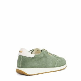 Ettah Suede Lace-Up Trainers