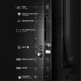 32 Inch A5Q QLED Smart TV Satellite Tuner
