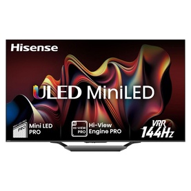 85 Inch 4K Mini-LED Smart TV Black
