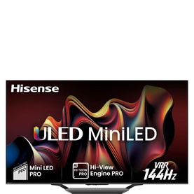 85 Inch 4K Mini-LED Smart TV Black