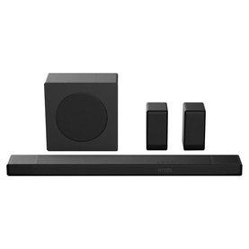 AX Series 5.1.4ch Soundbar with Wireless Subwoofer and Rear Speakers AX5140Q - Black