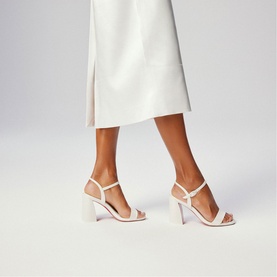 Jane 85 Leather Block Heels