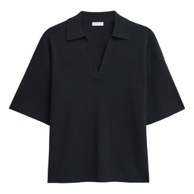 Lenora Knitted Polo Shirt