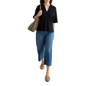 Lenora Knitted Polo Shirt