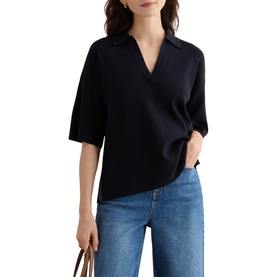 Lenora Knitted Polo Shirt