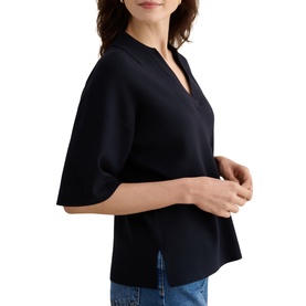 Lenora Knitted Polo Shirt