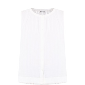 Voile&nbsp;Embroidered Blouse