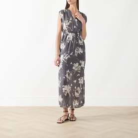 Botanical Print Dress