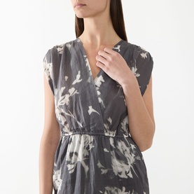 Botanical Print Dress