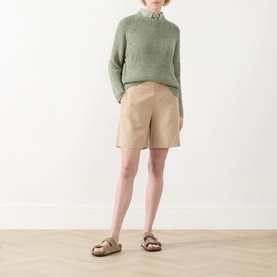 Woven Straight-Leg Shorts