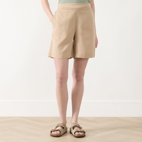 Woven Straight-Leg Shorts