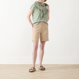 Woven Straight-Leg Shorts