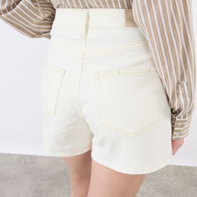 Dani Ultra High-Rise Denim Shorts