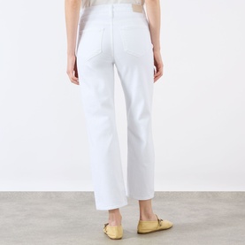 Mason Mid-Rise Ankle Straight Leg Jeans