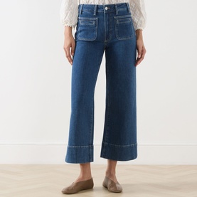 Anessa High-Rise Wide Leg Jeans