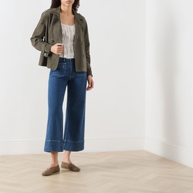 Anessa High-Rise Wide Leg Jeans