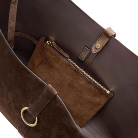Kite Suede Maxi Hobo Bag