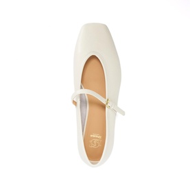 Hearthrob Suede Mary Jane Ballet Flats