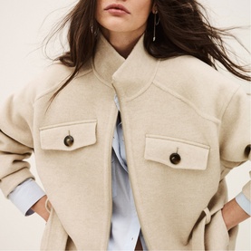 Lerica Belted Coat