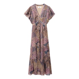 Pareta Paisley Tiered Dress