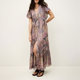 Pareta Paisley Tiered Dress