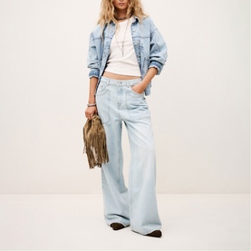 Zoel Cargo Straight Leg Jeans