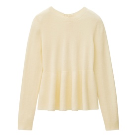 Salama Peplum Knitted Sweater