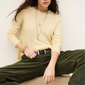 Salama Peplum Knitted Sweater