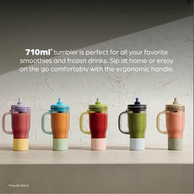 BlendBoss Tumbler Blender Blue Raspberry