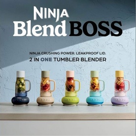 BlendBoss Tumbler Blender Blue Raspberry