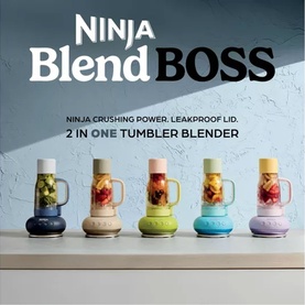 BlendBoss Tumbler Blender Lavender Lemonade