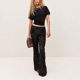 Blanca Open Tie Back Top