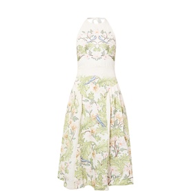 Balsa Anhelo Floral Flared Dress