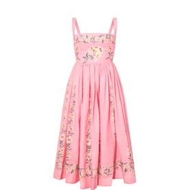 Mielero Promesa Beaded Floral Dress