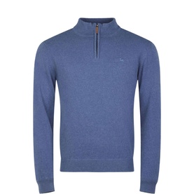 Lunnaigh Lambswool Quarter-Zip Sweater