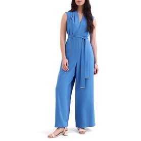 Marta Belted Wide Leg Jumpsuit