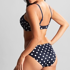 Anya Riva Spot Gathered Bikini Bottoms