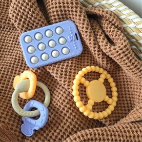 Chew Chew Three-Piece Teether Set