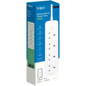 Tapo P304M Smart Wi-Fi Power Strip Matter Energy Monitoring White