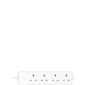 Tapo P304M Smart Wi-Fi Power Strip Matter Energy Monitoring White