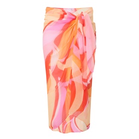 Santorini Graphic Sarong