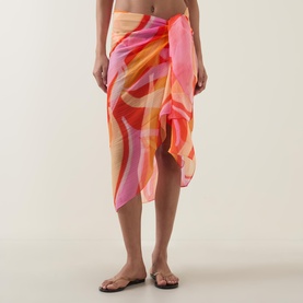 Santorini Graphic Sarong