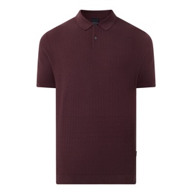 Structure Rib Polo Shirt