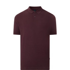 Structure Rib Polo Shirt