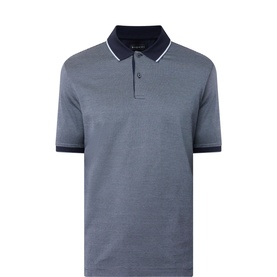 Textured Tipped Polo Shirt