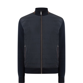 Hybrid Padded Zip Sweatshirt