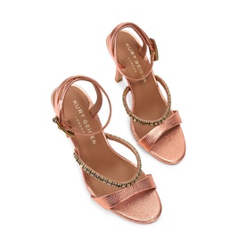 Crystal Strap 90 Heeled Sandals